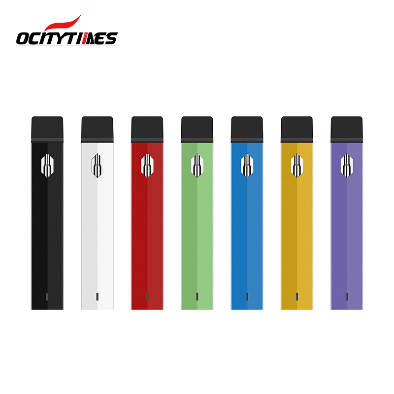 1 ml di olio CBD Penna a vapori di vaporizzazione ceramica personalizzata 