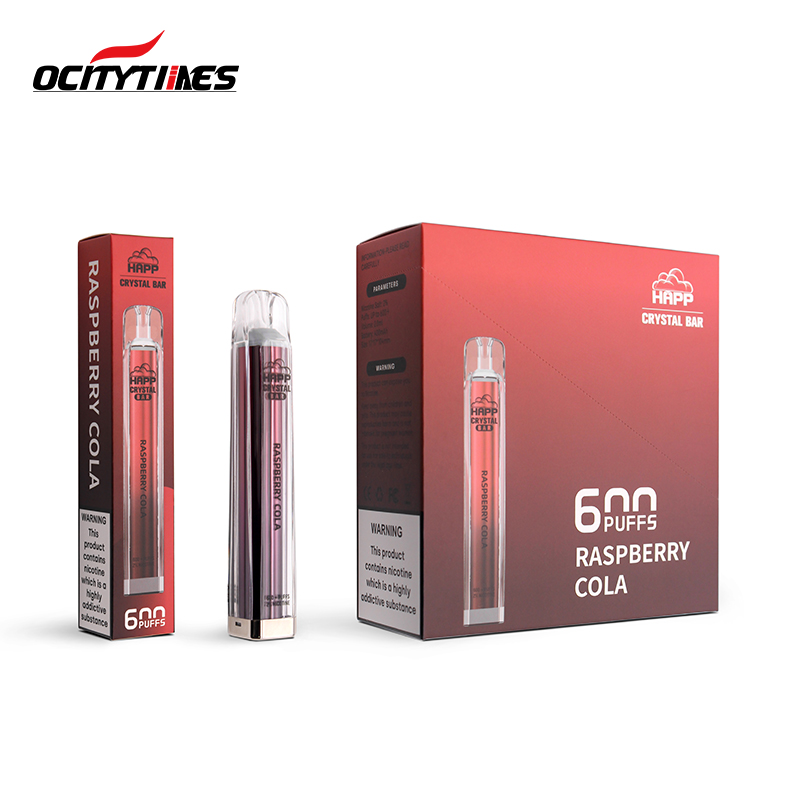 10 gusti mini sigaretta elettronica 600 sbuffi penna a vaporizzazione cristallina